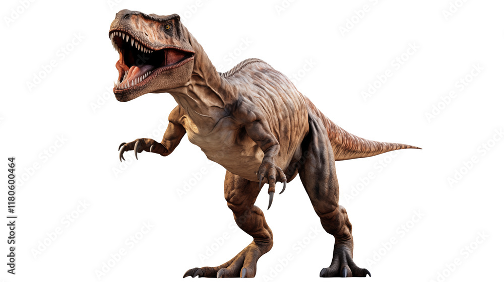 a Tyrannosaurus Rex full body on a transparent background a Tyrannosaurus Rex full body on a transparent background