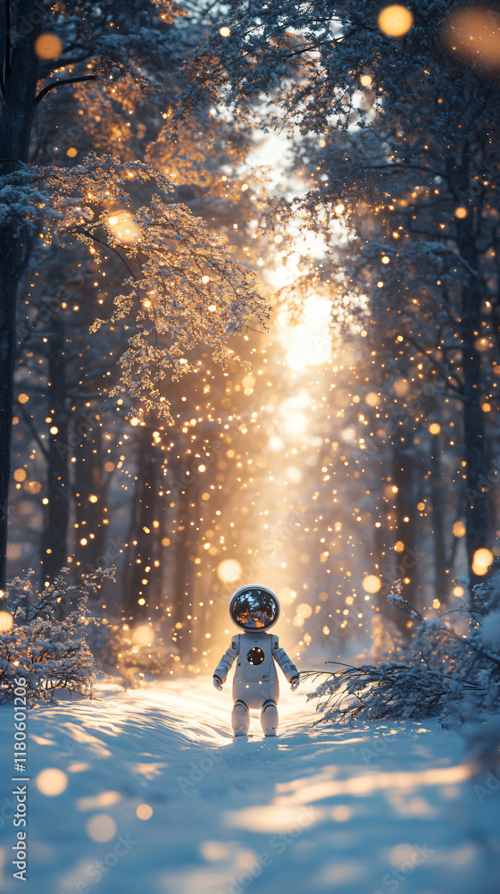 AI Robot Exploring Vibrant Snowy Forest Nature Sunlit Snowflakes Enchanting Winter Wilderness,wallpaper,wall,art,cold,fantasy,sci-ci,Futuristic,Magical,Technology,golden,fiction,friend,surreal AI Robot Exploring Vibrant Snowy Forest Nature Sunlit Snowflakes Enchanting Winter Wilderness,wallpaper,wall,art,cold,fantasy,sci-ci,Futuristic,Magical,Technology,golden,fiction,friend,surreal