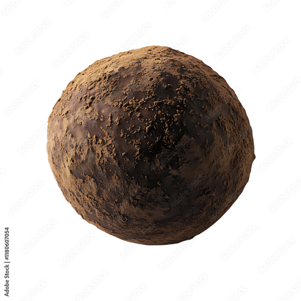 truffle Advertisement isolated on white background full depth of field truffle Advertisement isolated on white background full depth of field
