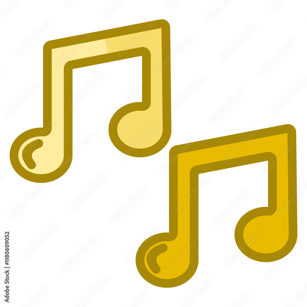 Music Note Icon Element For Design Music Note Icon Element For Design