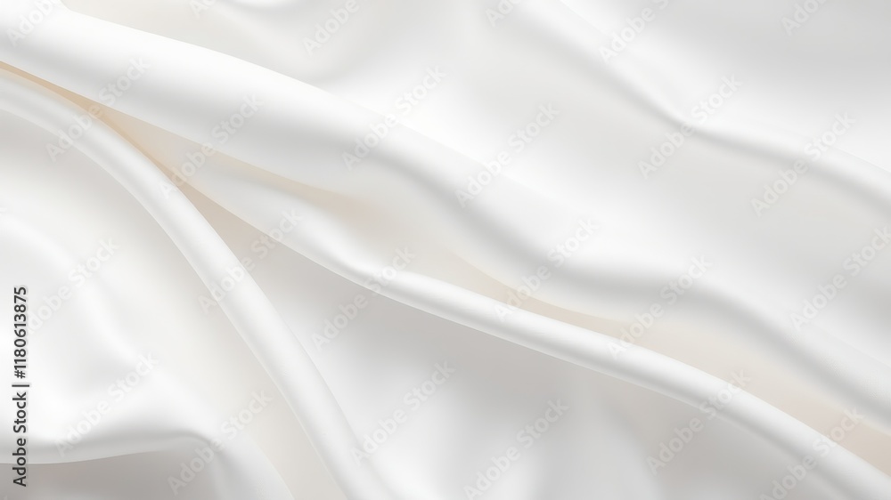 Abstract Smooth Silk Fabric Texture - Top View Closeup Abstract Smooth Silk Fabric Texture - Top View Closeup