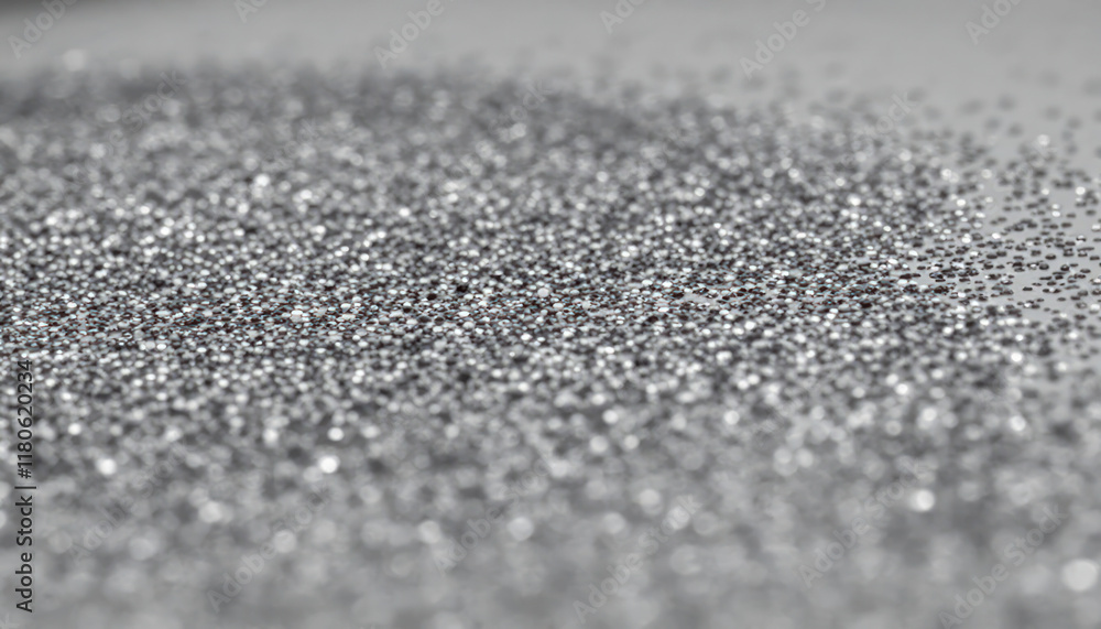 Silver Glitter Sparkle Texture Background Silver Glitter Sparkle Texture Background