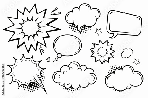 buble chat illustration