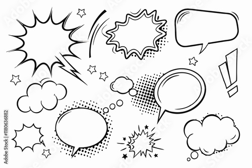 buble chat illustration