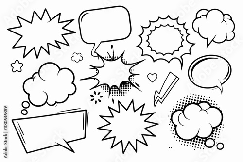 buble chat illustration