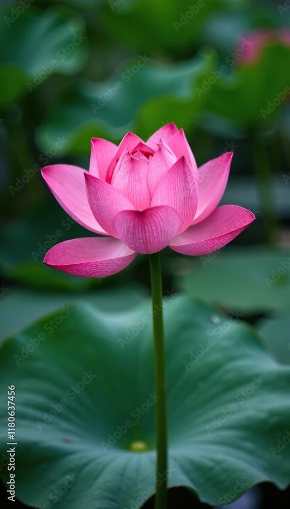 lotus blooming in water lily pond serene background, bloom, calm lotus blooming in water lily pond serene background, bloom, calm