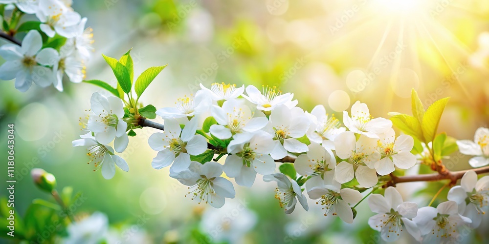 Soft Focus Spring Blossoms Lush Greenery Soft Focus Spring Blossoms Lush Greenery