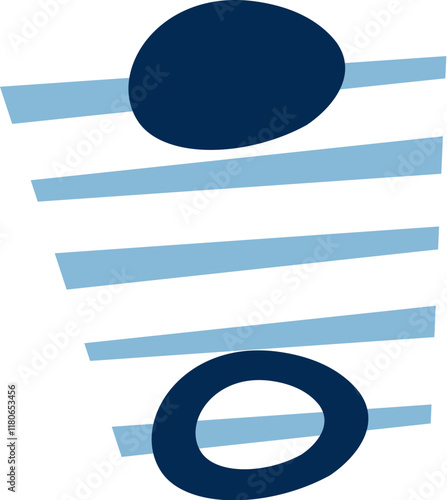 Musical note font colon punctuation symbol. Music or sound notes on lines English ABC isolated vector punctuation sign or mark, classic orchestra melody symbol alphabet font typeset sign