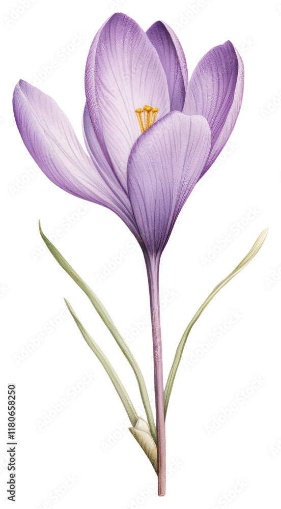 PNG Flower crocus illustration botanical. PNG Flower crocus illustration botanical.