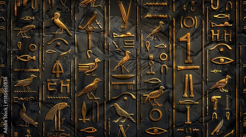 ancient egypt hieroglyphs seamless pattern wallpaper ancient egypt hieroglyphs seamless pattern wallpaper