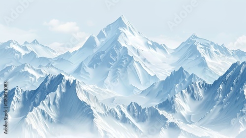 Wallpaper Mural andes mountain seamless pattern wallpaper Torontodigital.ca