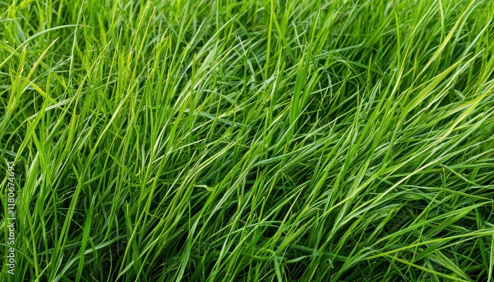 Lush green grass sways gently in the wind, creating a vibrant and fresh landscape. Lush green grass sways gently in the wind, creating a vibrant and fresh landscape.