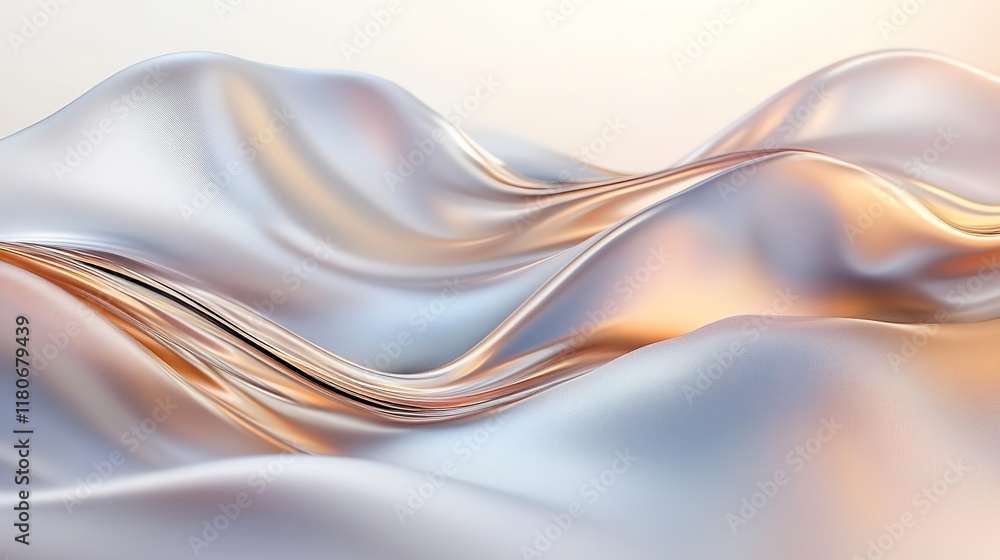 Obraz premium Abstract waves luxury background