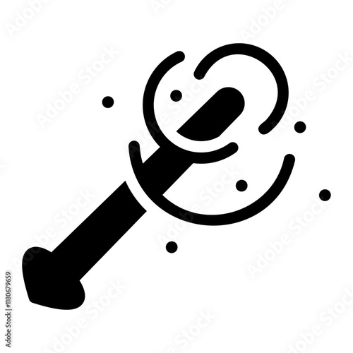 magic wand Solid icon