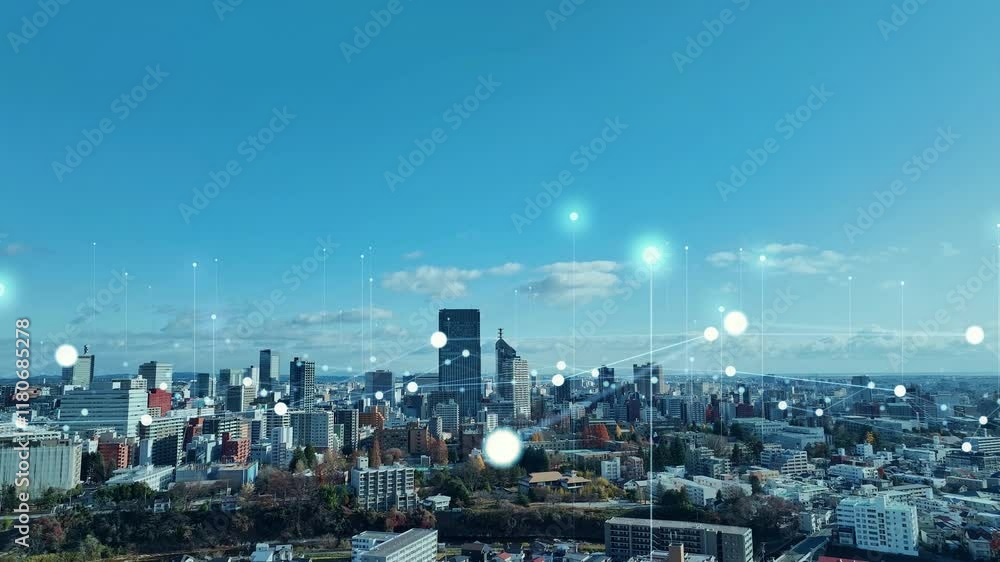 network, city, society, drone, aerial view, upload, growth, transmission, technology, development, future, blue sky, outlook, horizon, radio wave, line, system, bird eye view, copy space, update, upgr network, city, society, drone, aerial view, upload, growth, transmission, technology, development, future, blue sky, outlook, horizon, radio wave, line, system, bird eye view, copy space, update, upgr
