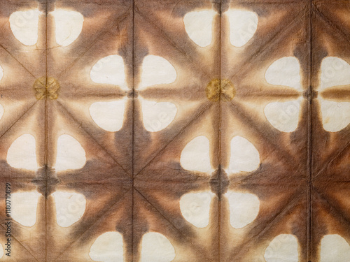 日本の伝統染め　和紙