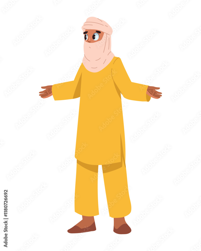 bedouin man wearing traditional clothes bedouin man wearing traditional clothes