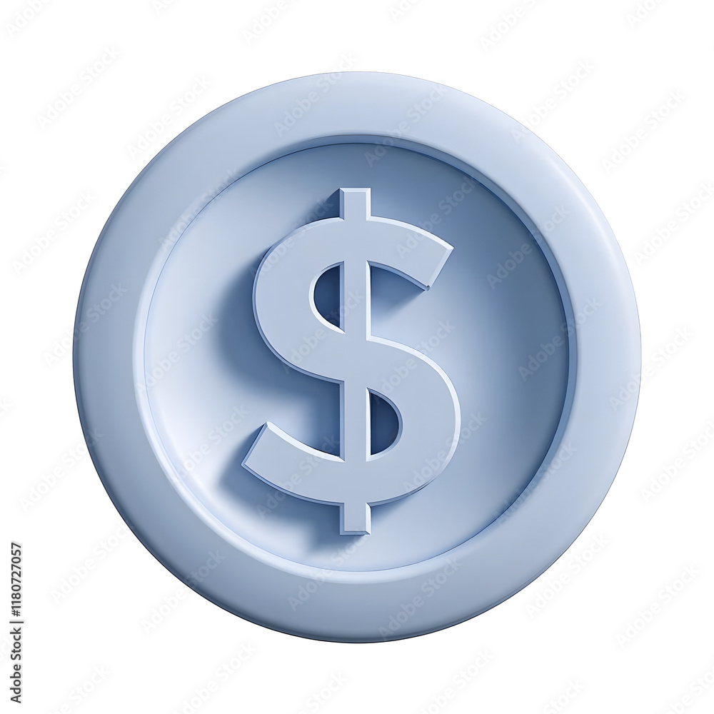 Minimalist dollar sign Minimalist dollar sign