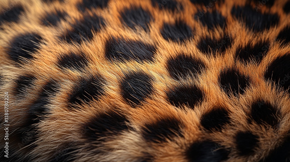 Close-up of Leopard Fur Texture and Patterns Close-up of Leopard Fur Texture and Patterns