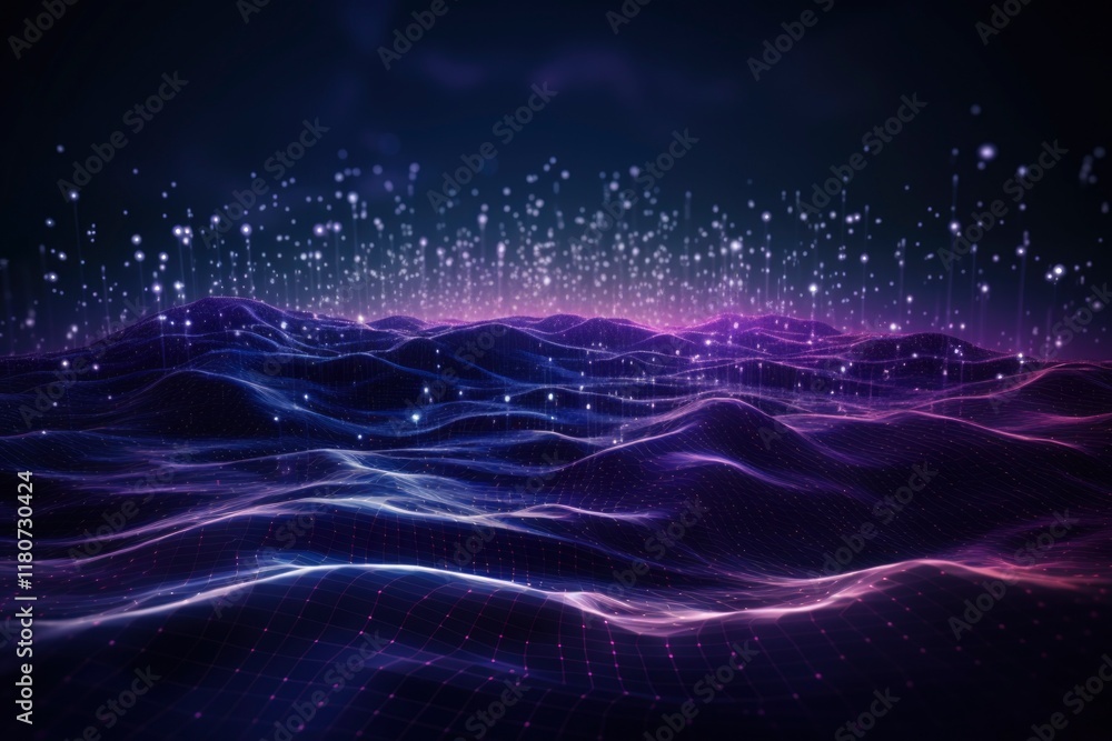 Fototapeta premium Futuristic abstact technology style background