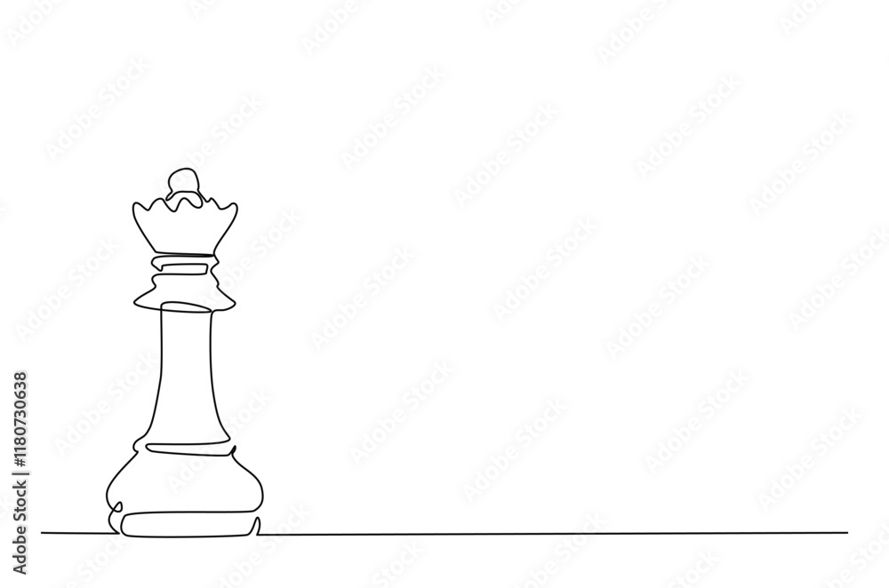 Chess horse knight, chess piece in continuous one line drawing. Single line art illustration of one chess horse. Editable vector. Chess horse knight, chess piece in continuous one line drawing. Single line art illustration of one chess horse. Editable vector.