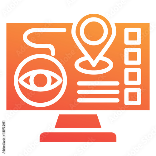 Vision Path Icon