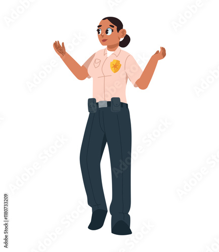prison guard woman