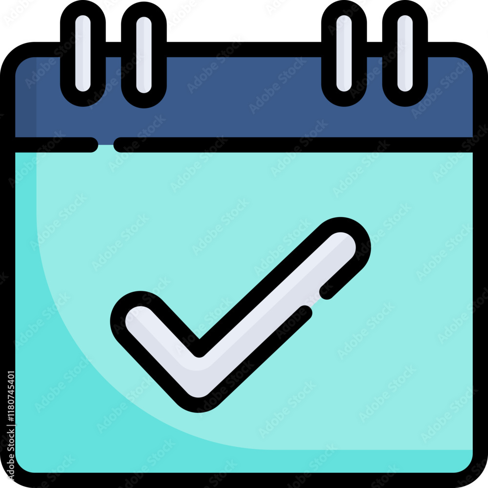 Available calendar icon. Personal organizer, daily checklist management, containing date, timetable, weekly schedule, agenda. Filled outline icon. Available calendar icon. Personal organizer, daily checklist management, containing date, timetable, weekly schedule, agenda. Filled outline icon.