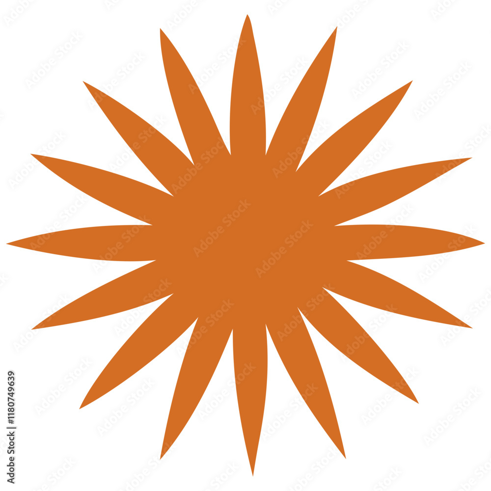 Naklejka premium Abstract Organic Shape