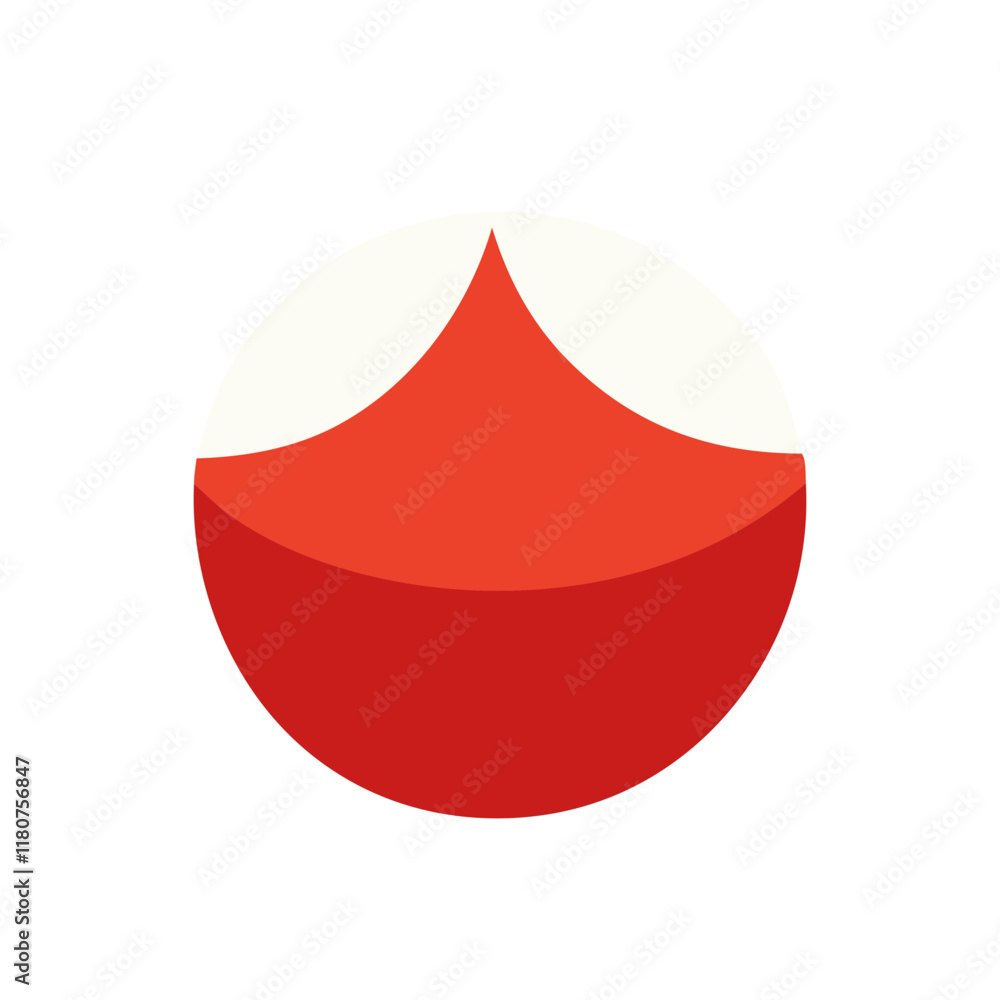 Obraz premium Abstract Chinese New Year Shape