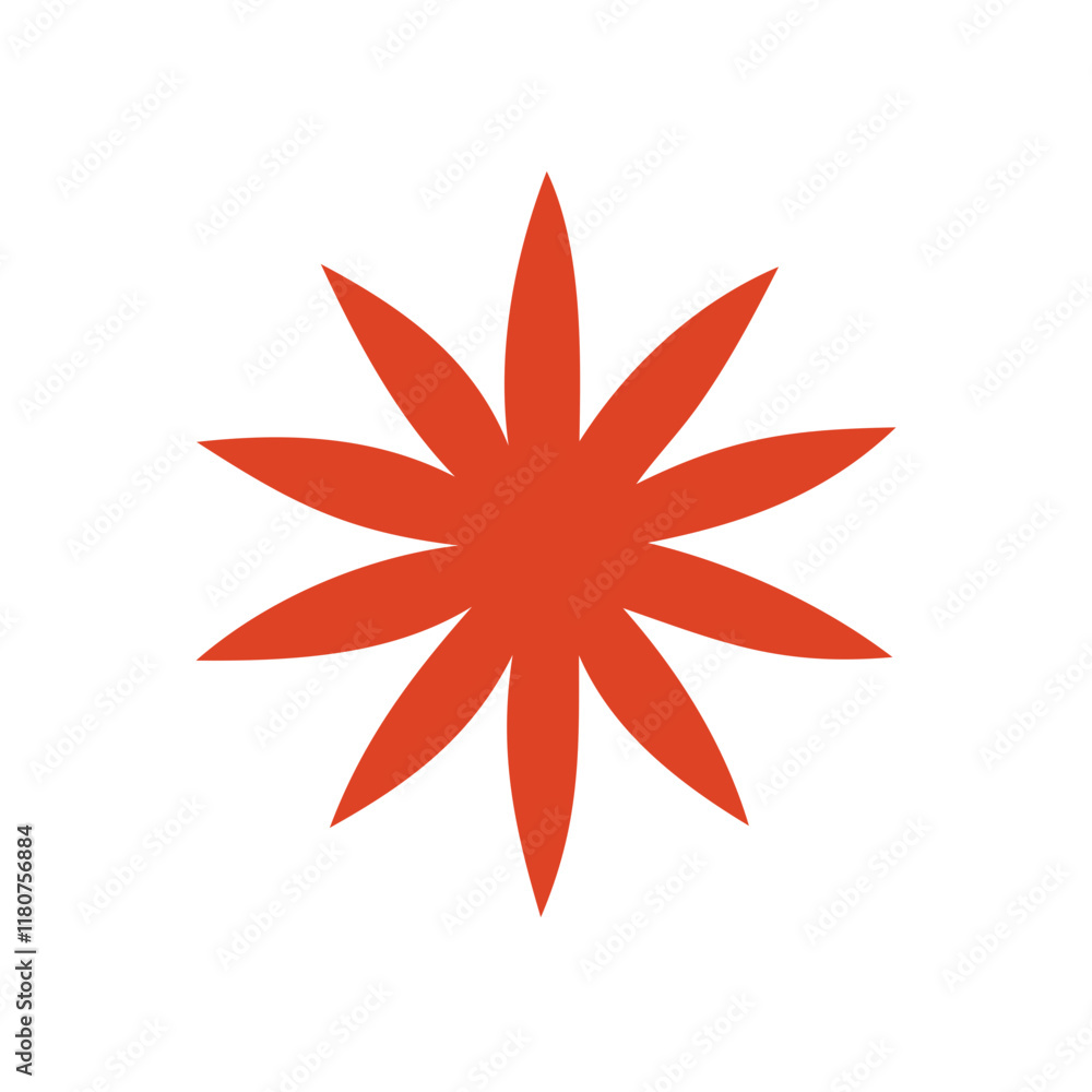 Abstract Chinese New Year Shape Abstract Chinese New Year Shape