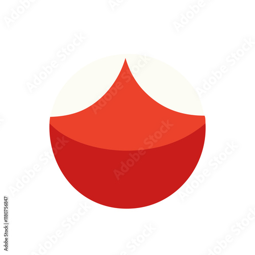 Abstract Chinese New Year Shape