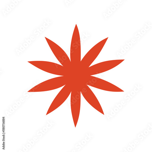 Abstract Chinese New Year Shape
