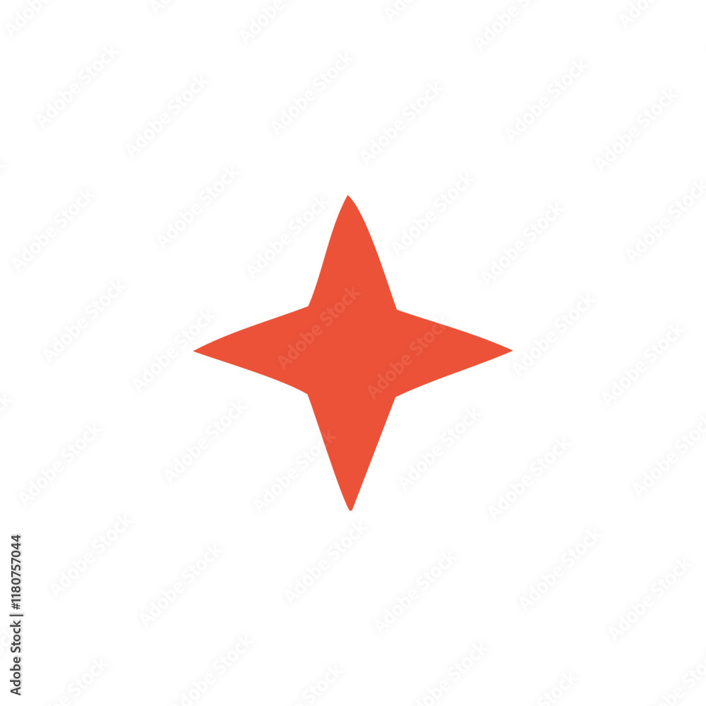 Fototapeta premium Abstract Chinese New Year Shape
