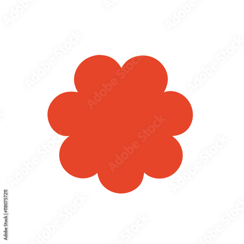 Abstract Chinese New Year Shape