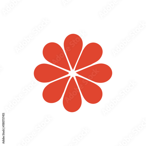 Abstract Chinese New Year Shape