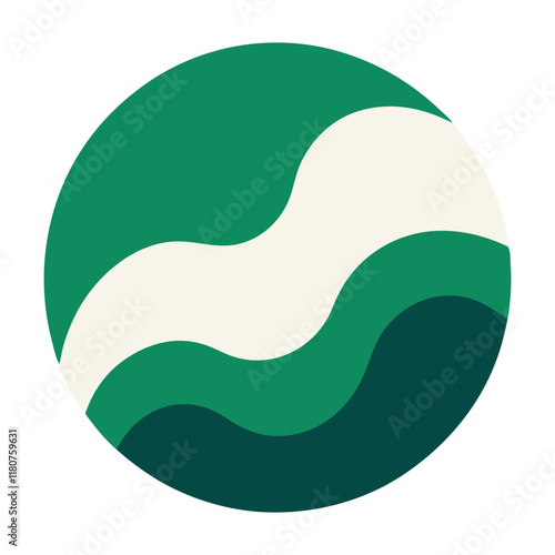 Abstract Chinese New Year Shape