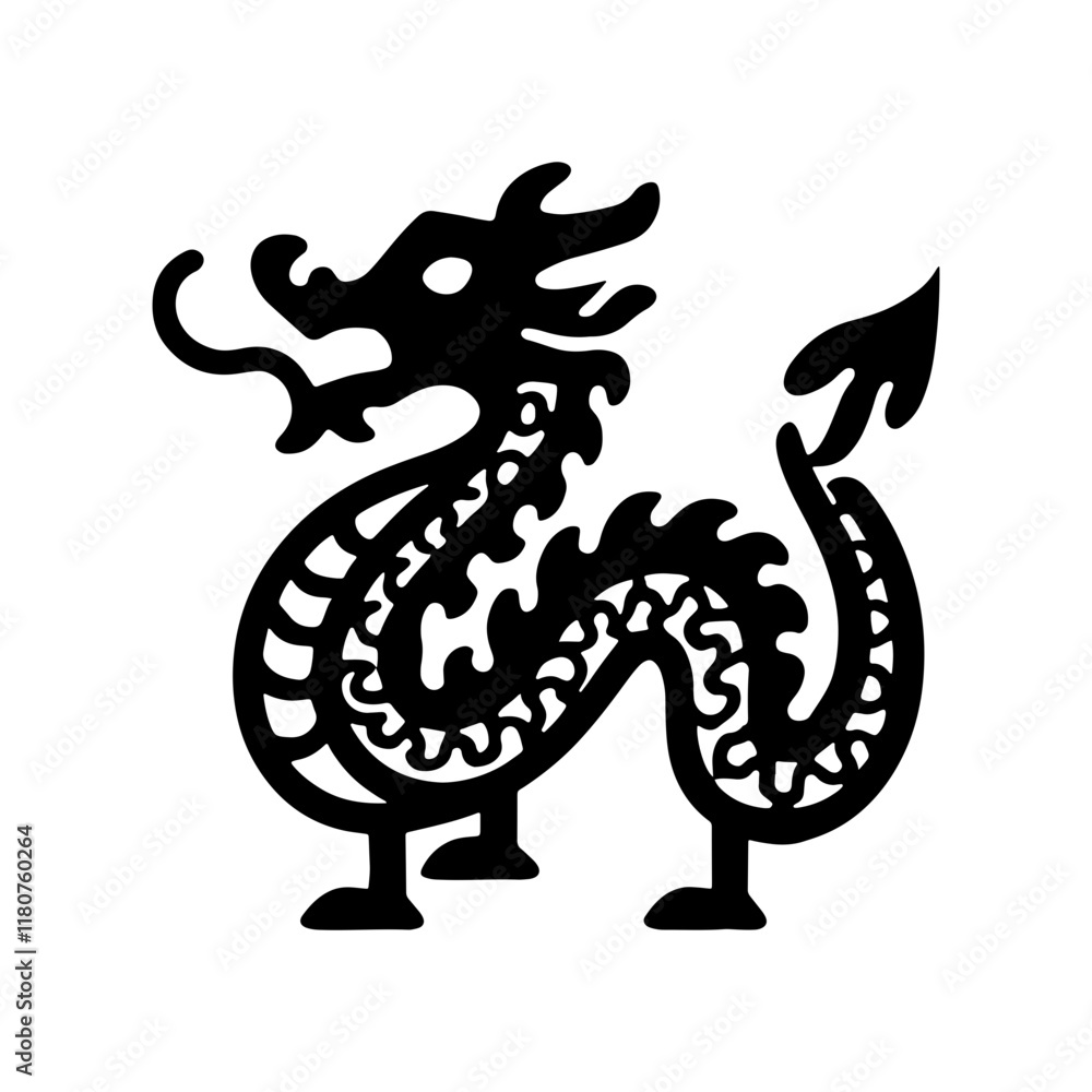 Obraz premium Chinese Dragon