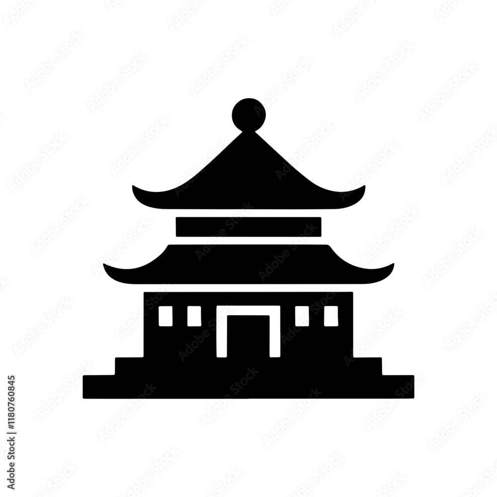 Fototapeta premium Chinese Pagoda Temple
