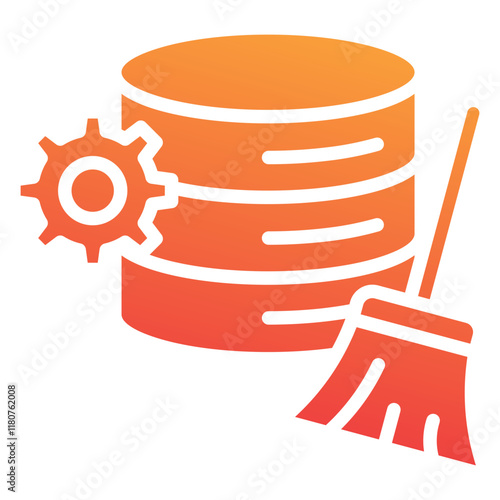 Data Cleansing Icon