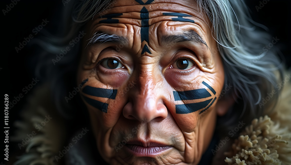 “Extreme Closeup of a Face Partially Covered in a Traditional Maori Tattoo” – Detailed koru and spiral designs symbolizing ancestry, identity, and New Zealand heritage.
“Extreme Closeup of a Face Partially Covered in a Traditional Maori Tattoo” – Detailed koru and spiral designs symbolizing ancestry, identity, and New Zealand heritage.