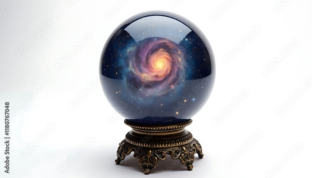 Cosmic Orb: A Celestial Wonder Encapsulated in Glass Cosmic Orb: A Celestial Wonder Encapsulated in Glass