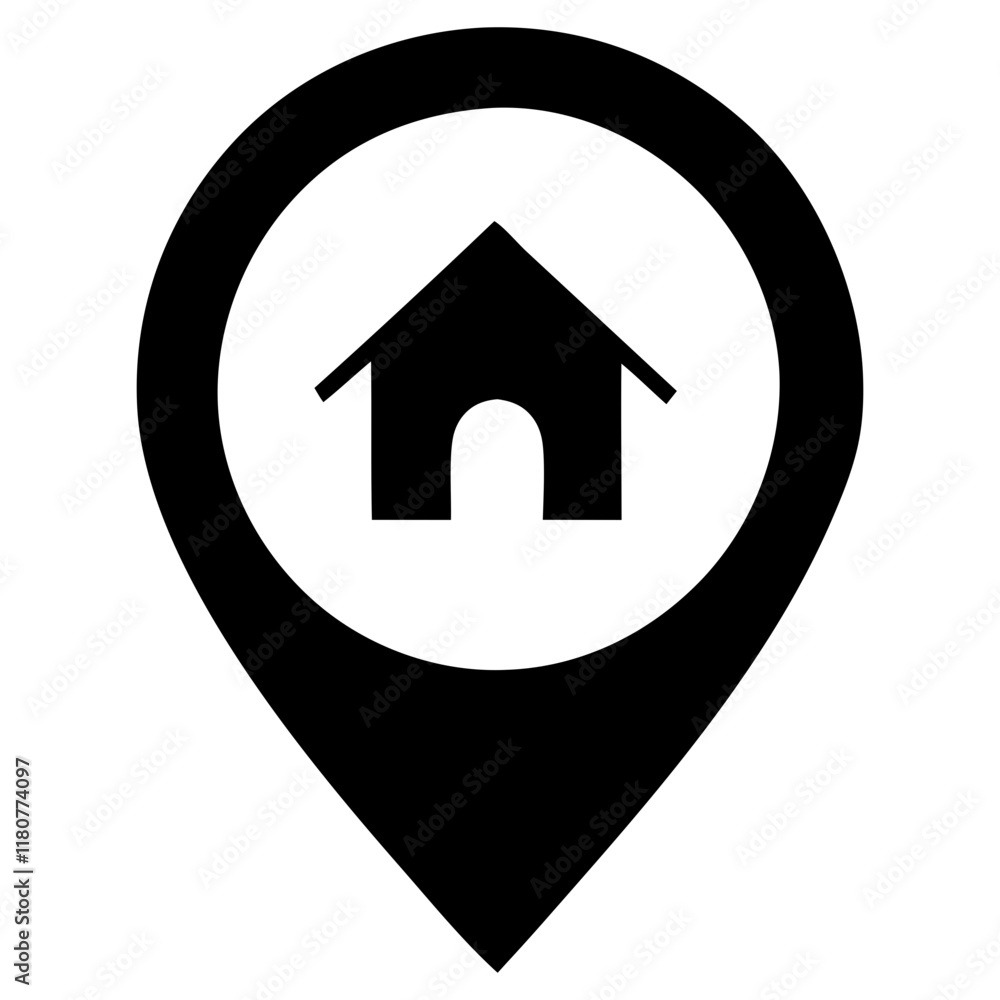 Home Location Pin Home Location Pin