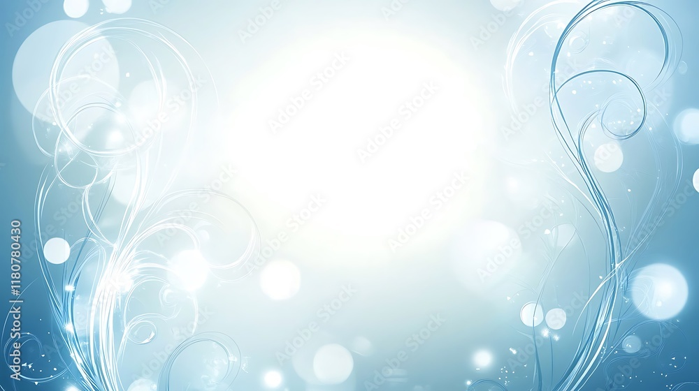 Abstract Blue Swirls Light Background Design Abstract Blue Swirls Light Background Design