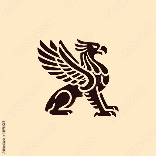 Iconic classic griffin logo