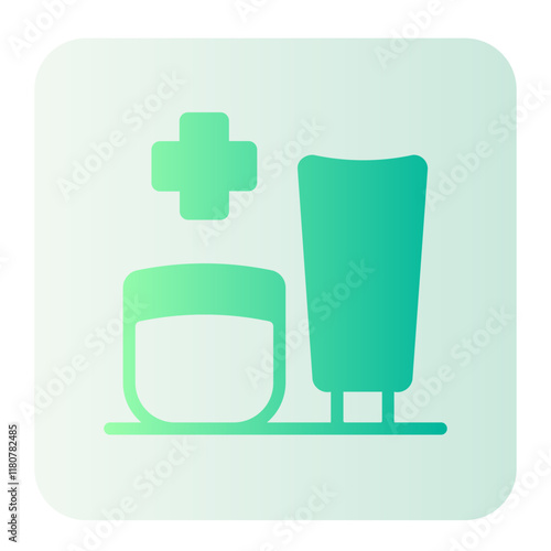 Ointment gradient icon