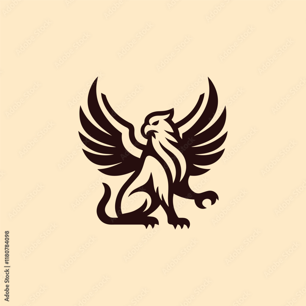 Obraz premium Iconic classic griffin logo