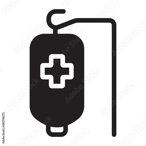 infusion glyph icon