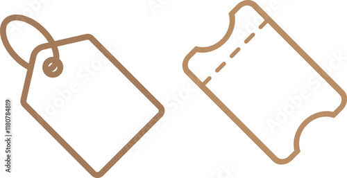 値札　クーポン　アイコン