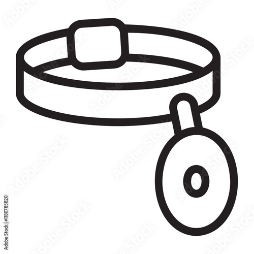 Head Mirror line icon